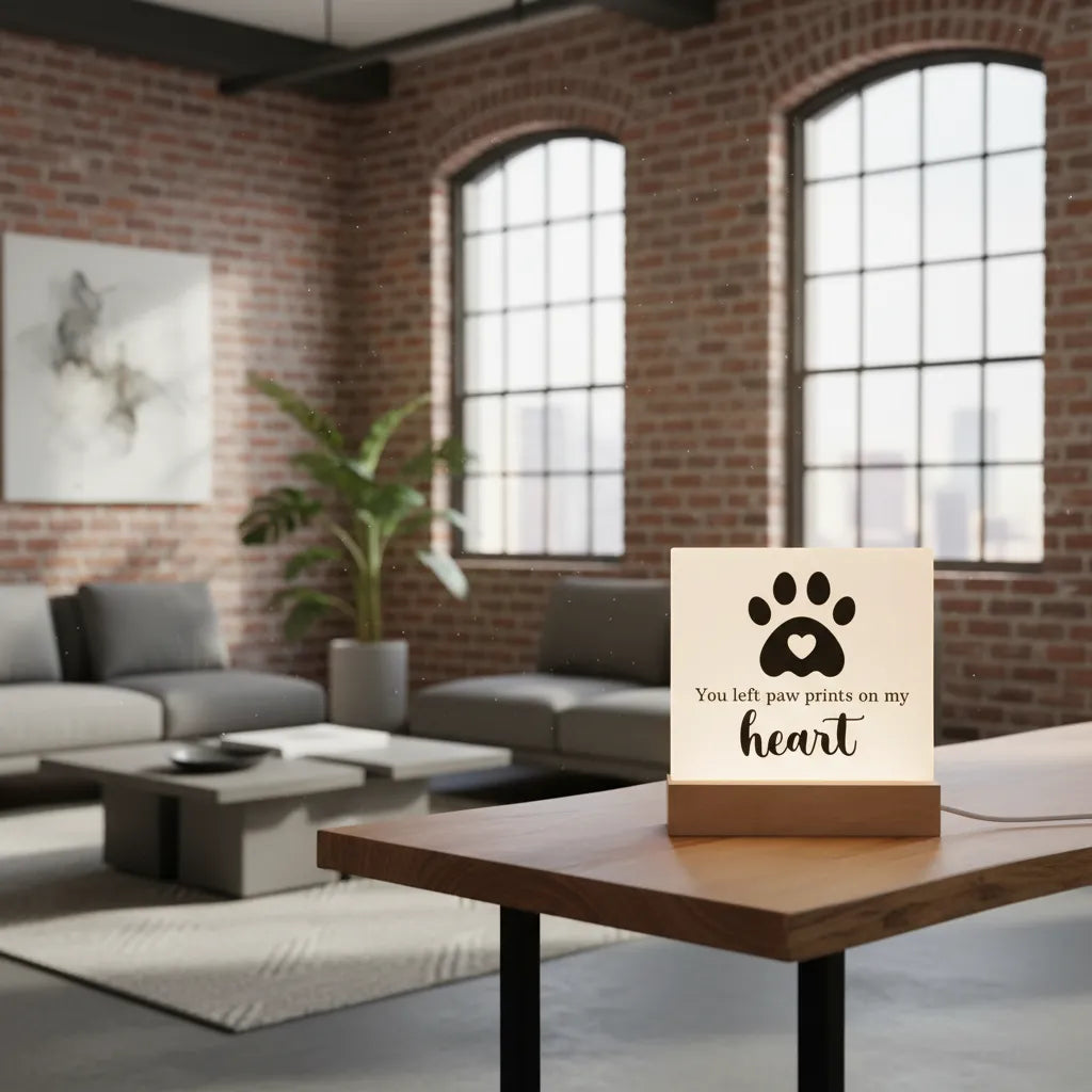 Keepsake Acrylic Bundle - You Left Pawprints In My Heart