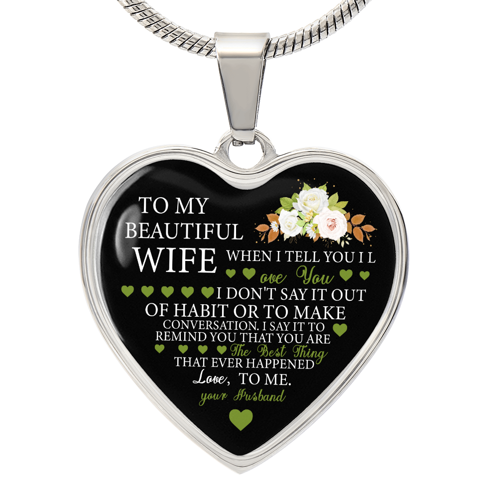 To My Beautiful Wife