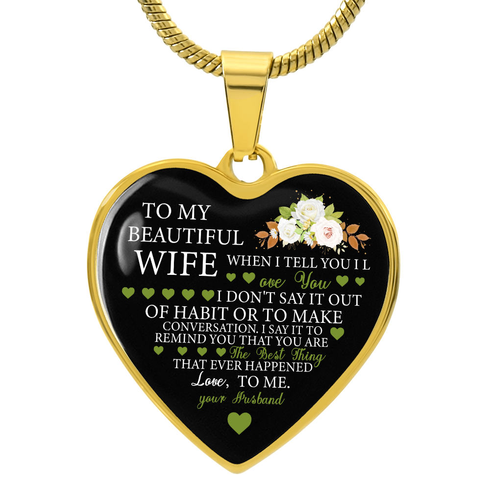 To My Beautiful Wife