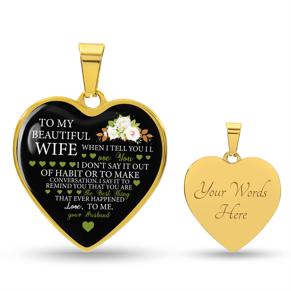 To My Beautiful Wife