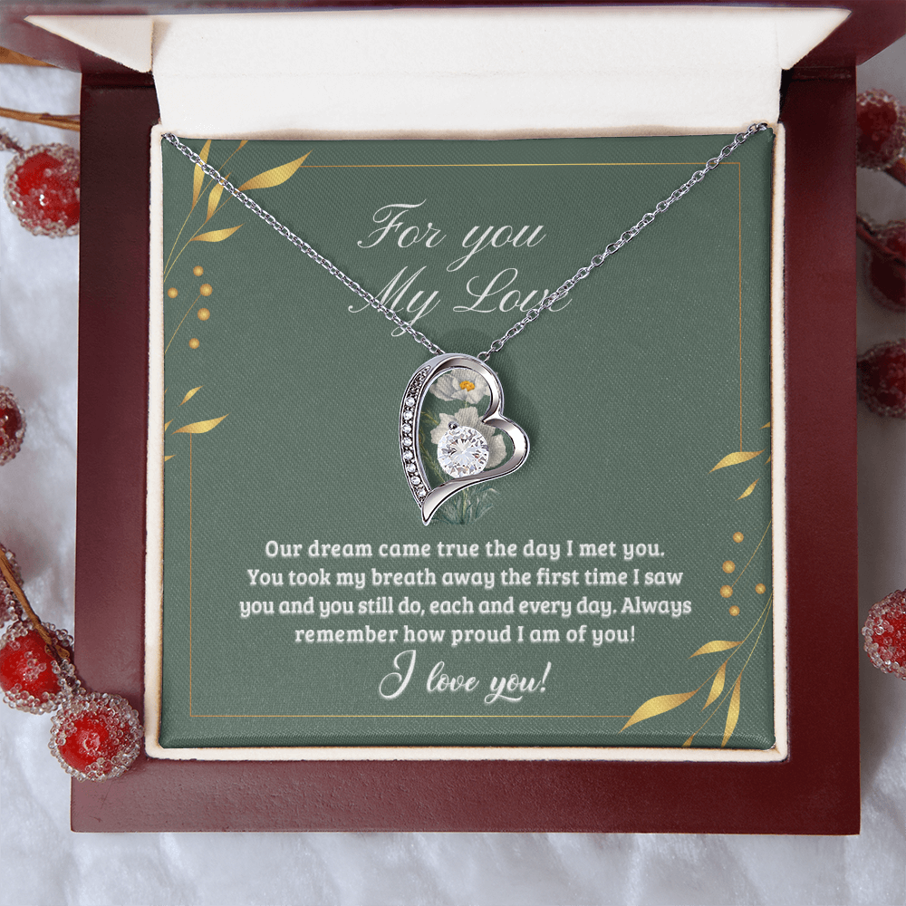 To My Wife, For You  My Love