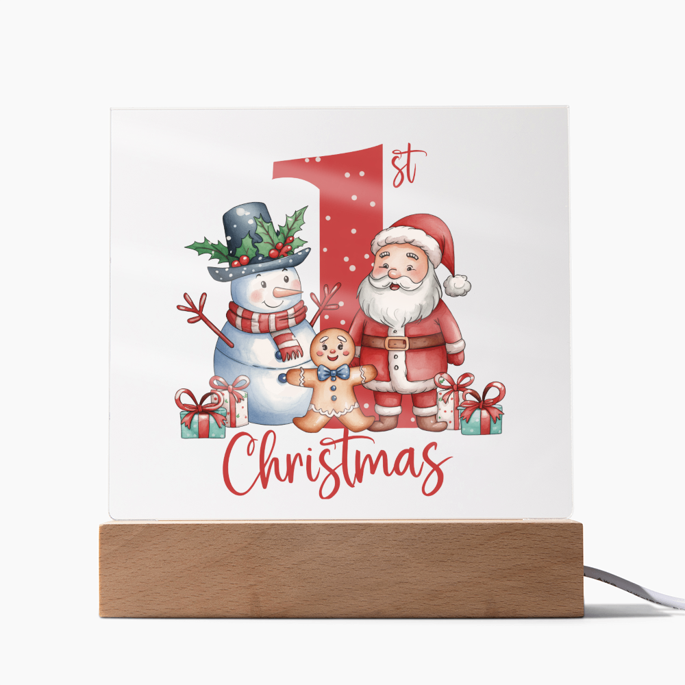 To My Son Acrylic, First Christmas