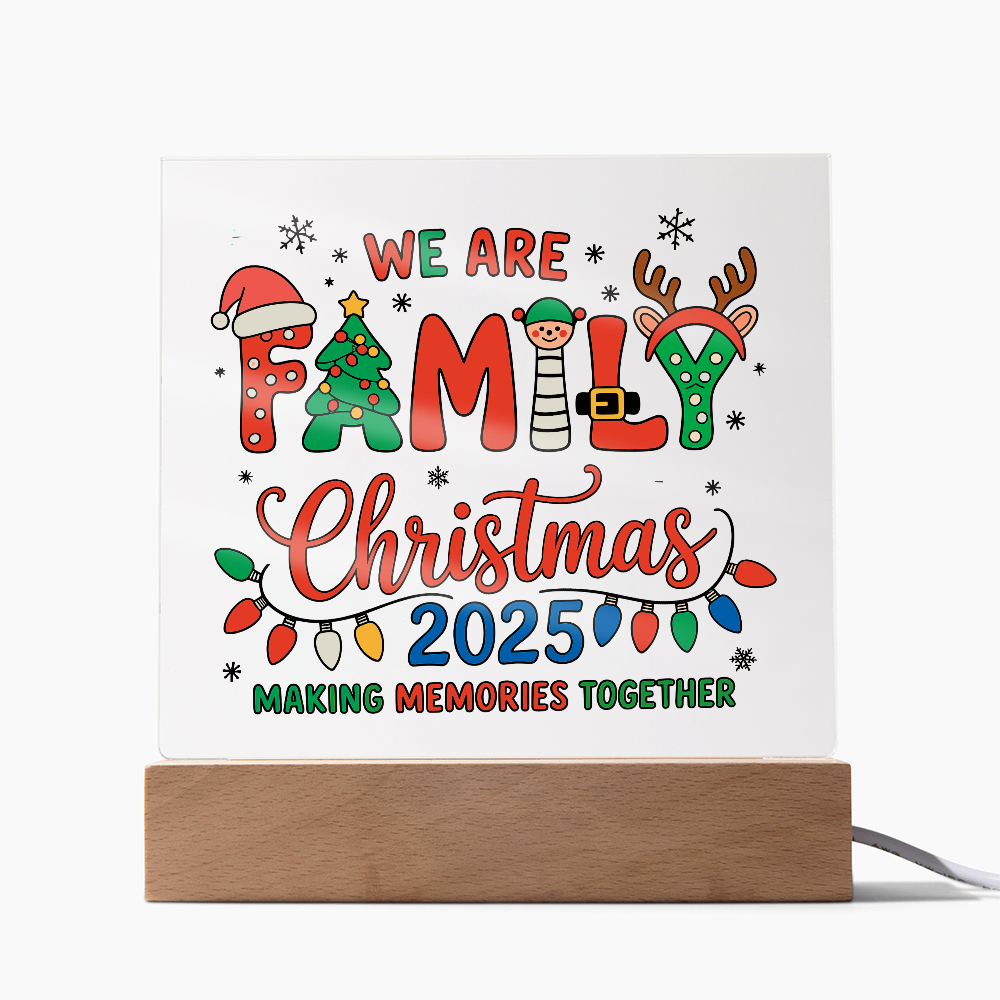 To My Family, Home Is Not A Place, It's All of Us Together