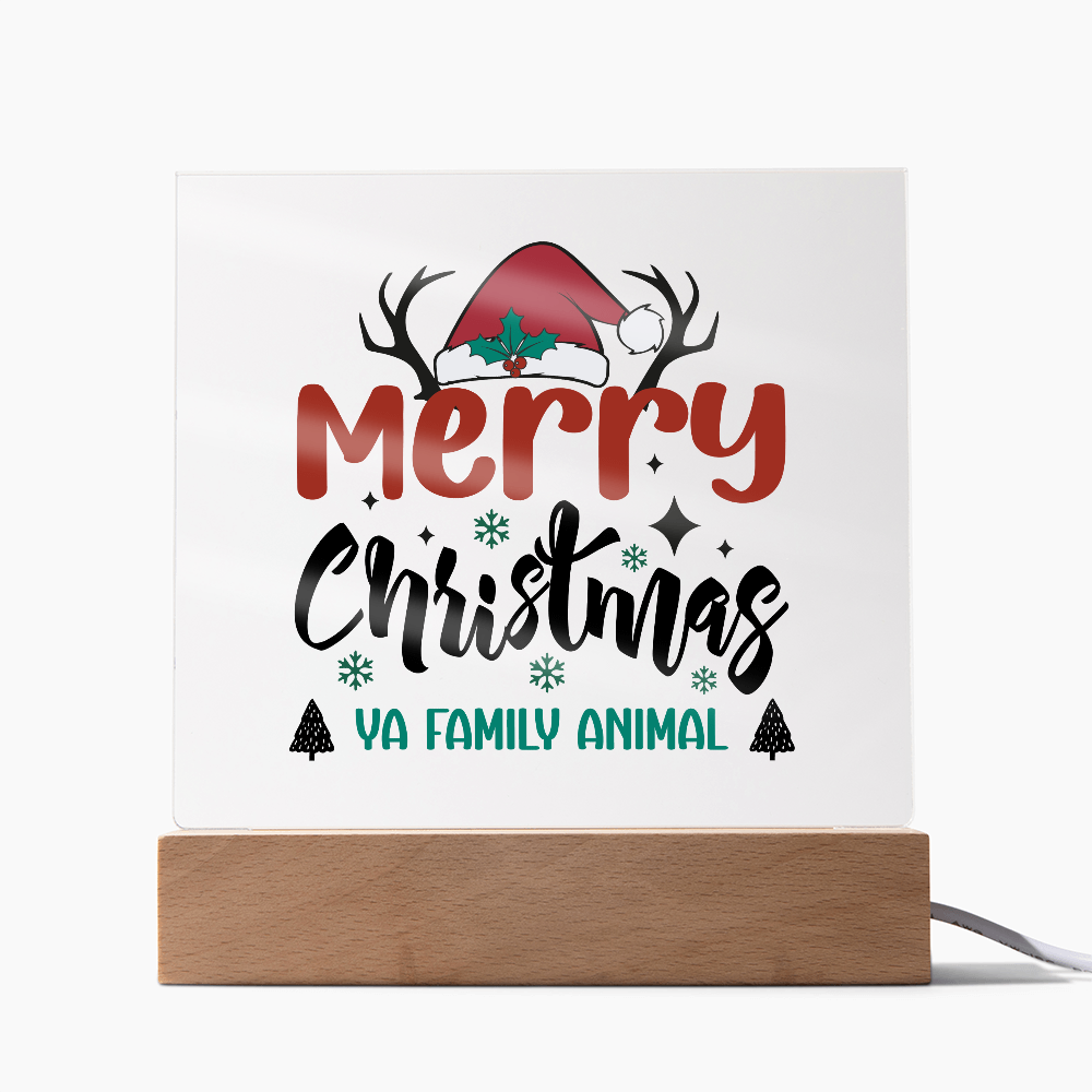 To My Family, Ya Family Animal