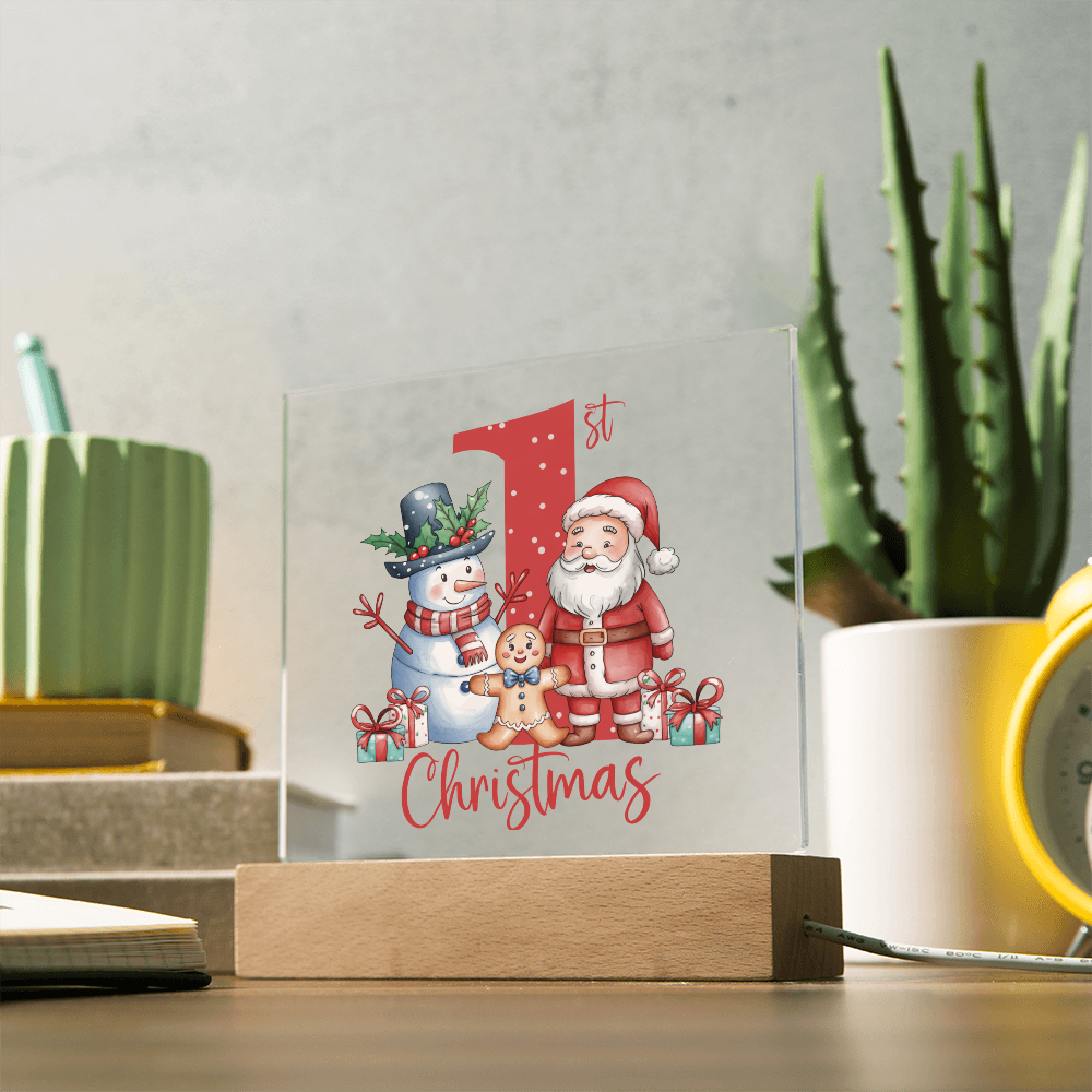 To My Son Acrylic, First Christmas