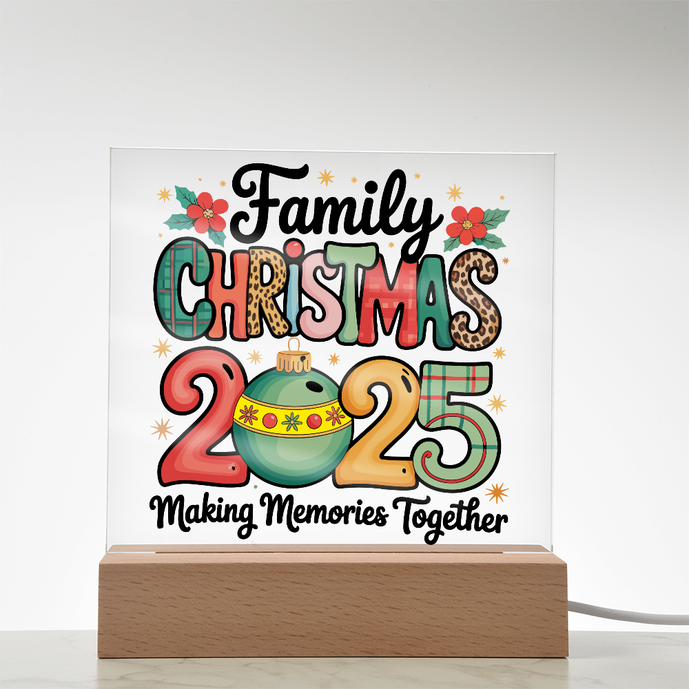 To My Family, All I Want For Christmas Is My Family