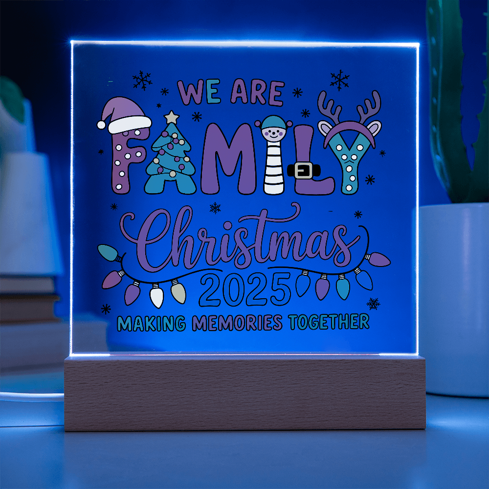 To My Family, Home Is Not A Place, It's All of Us Together