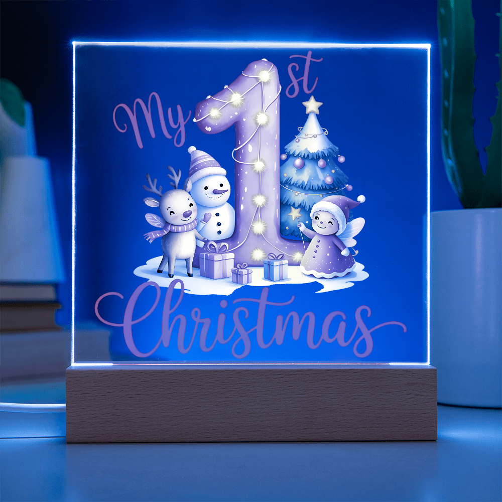 To My Daughter Acrylic, Baby´s First Christmas