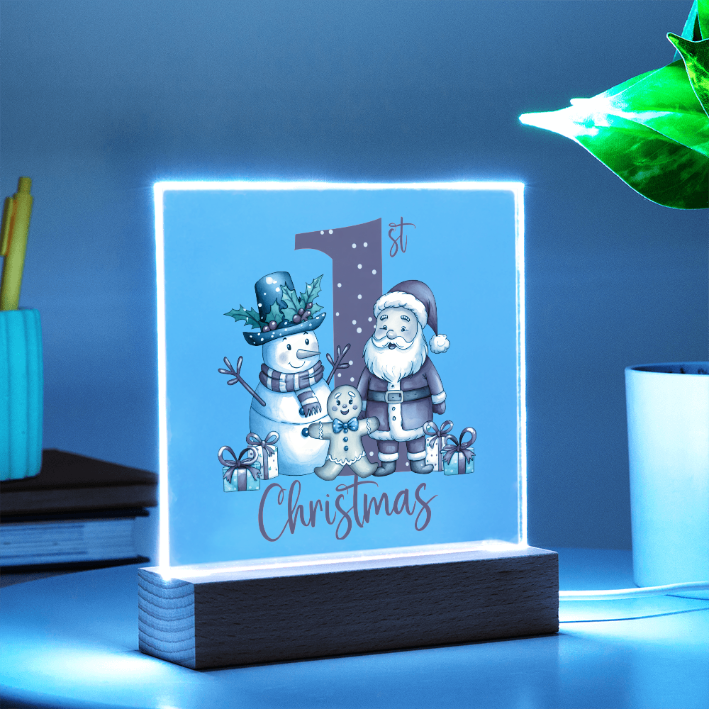 To My Son Acrylic, First Christmas