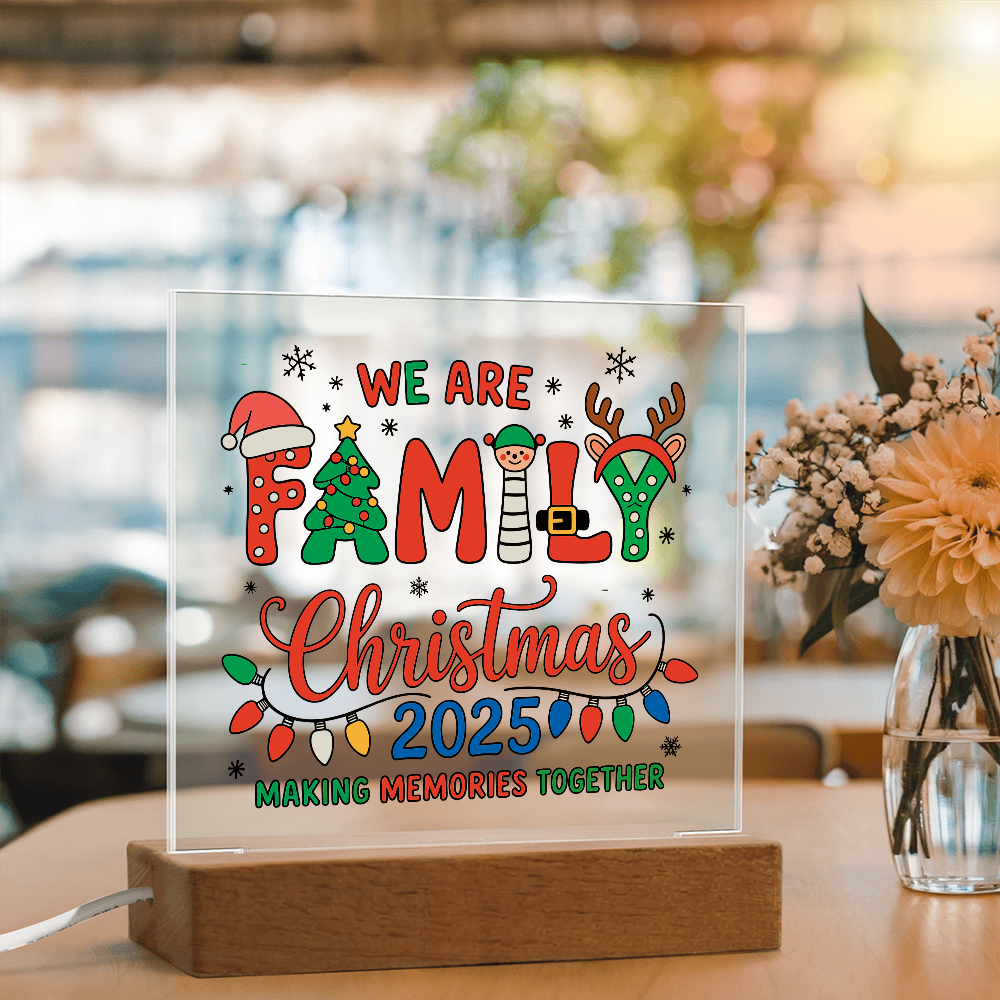 To My Family, Home Is Not A Place, It's All of Us Together