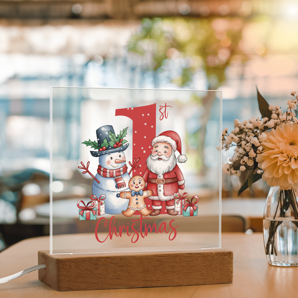 To My Son Acrylic, First Christmas