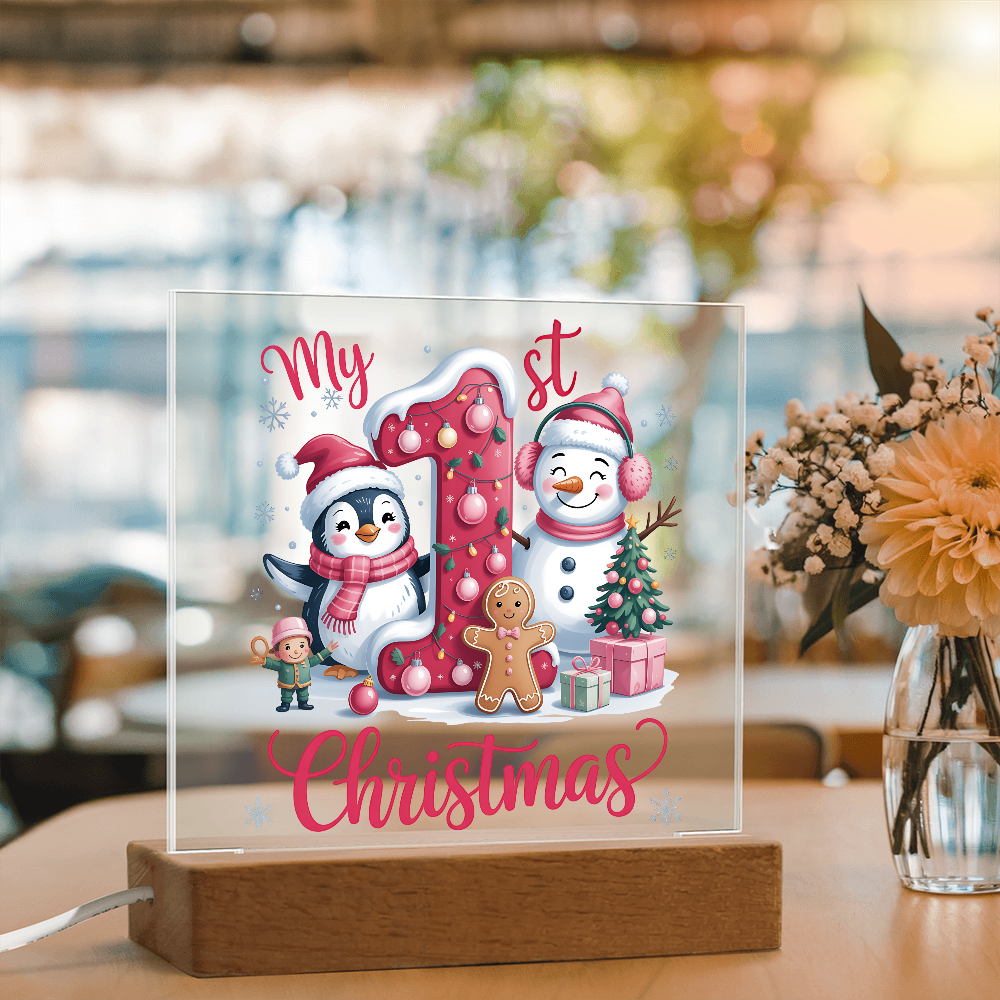 To  My Son Acrylic, My 1 Christmas