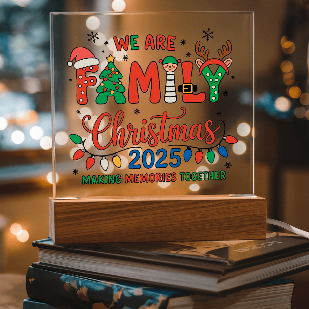 To My Family, Home Is Not A Place, It's All of Us Together