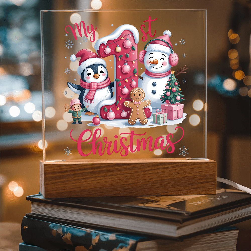 To  My Son Acrylic, My 1 Christmas