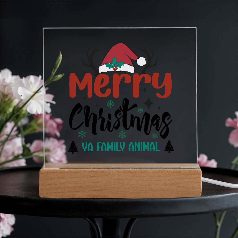 To My Family, Ya Family Animal