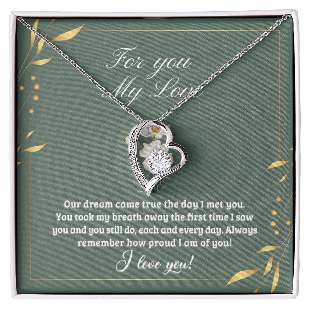 To My Wife, For You  My Love