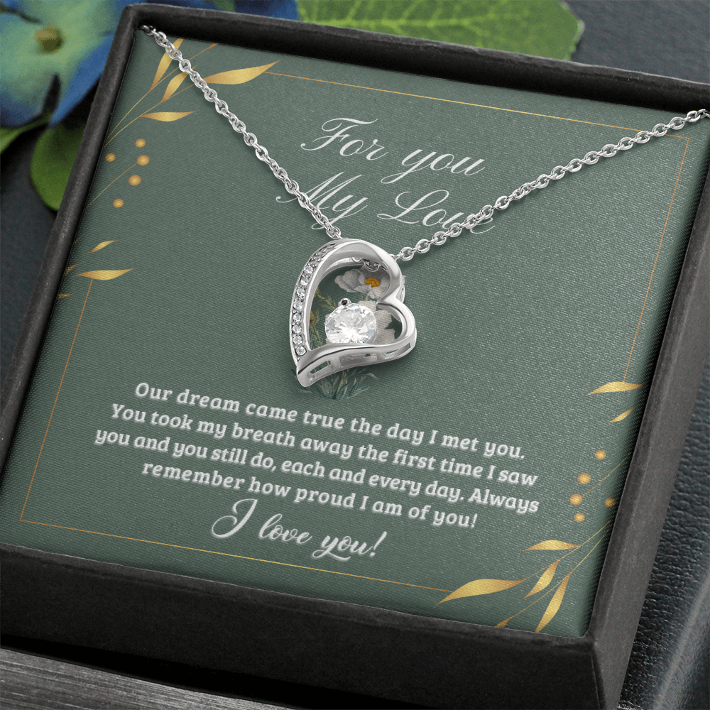 To My Wife, For You  My Love