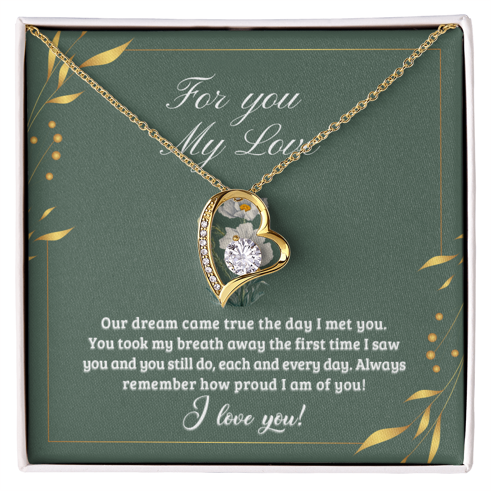 To My Wife, For You  My Love