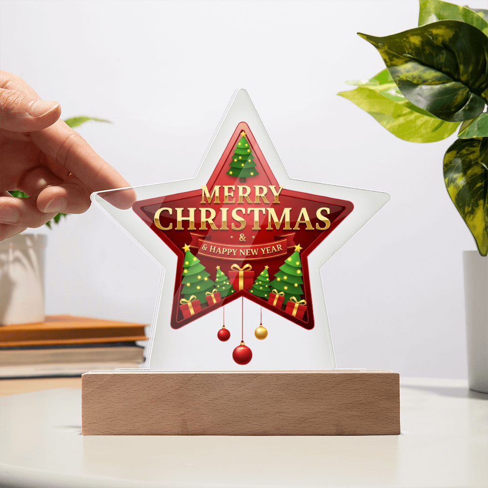 To My  Family Acrylic, Happy New Year!