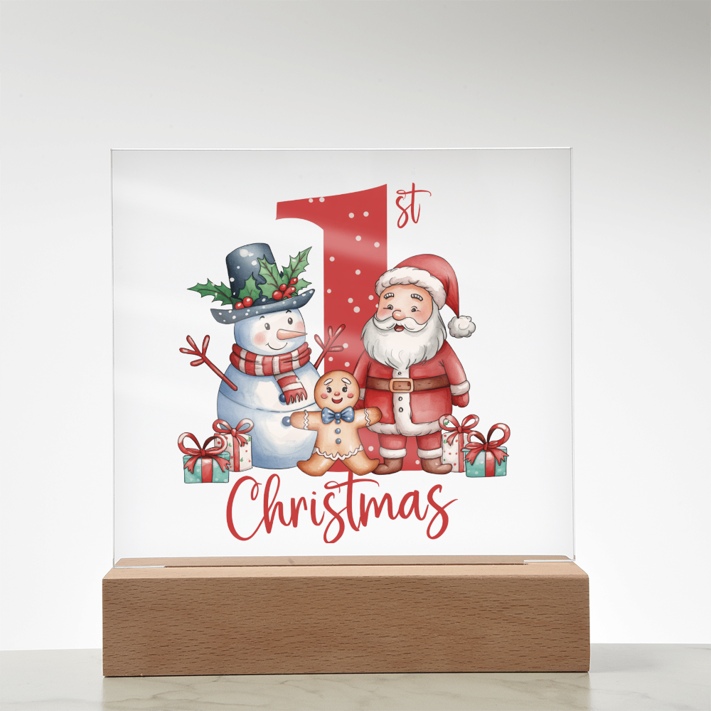 To My Son Acrylic, First Christmas