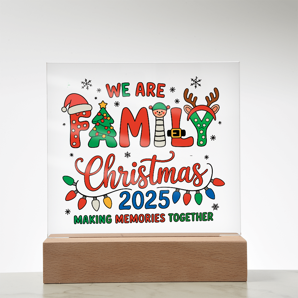 To My Family, Home Is Not A Place, It's All of Us Together