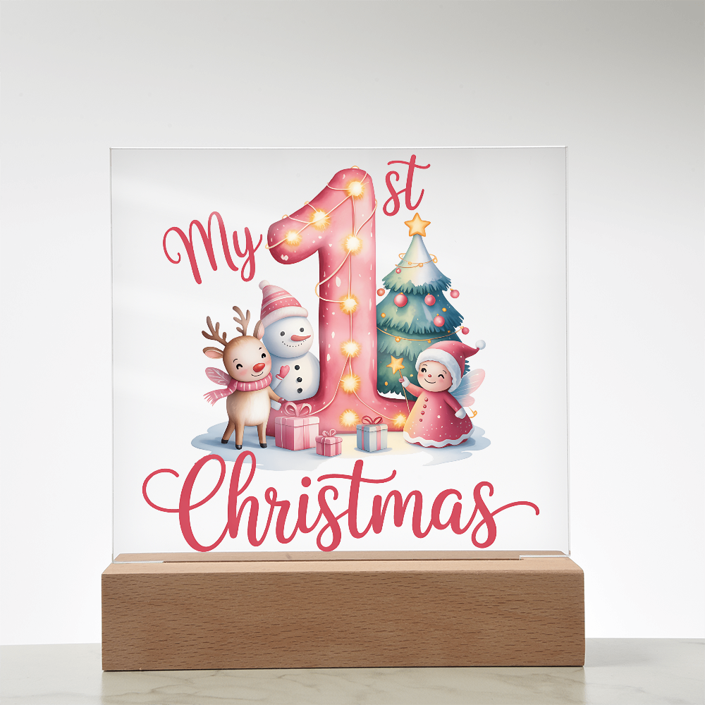 To My Daughter Acrylic, Baby´s First Christmas