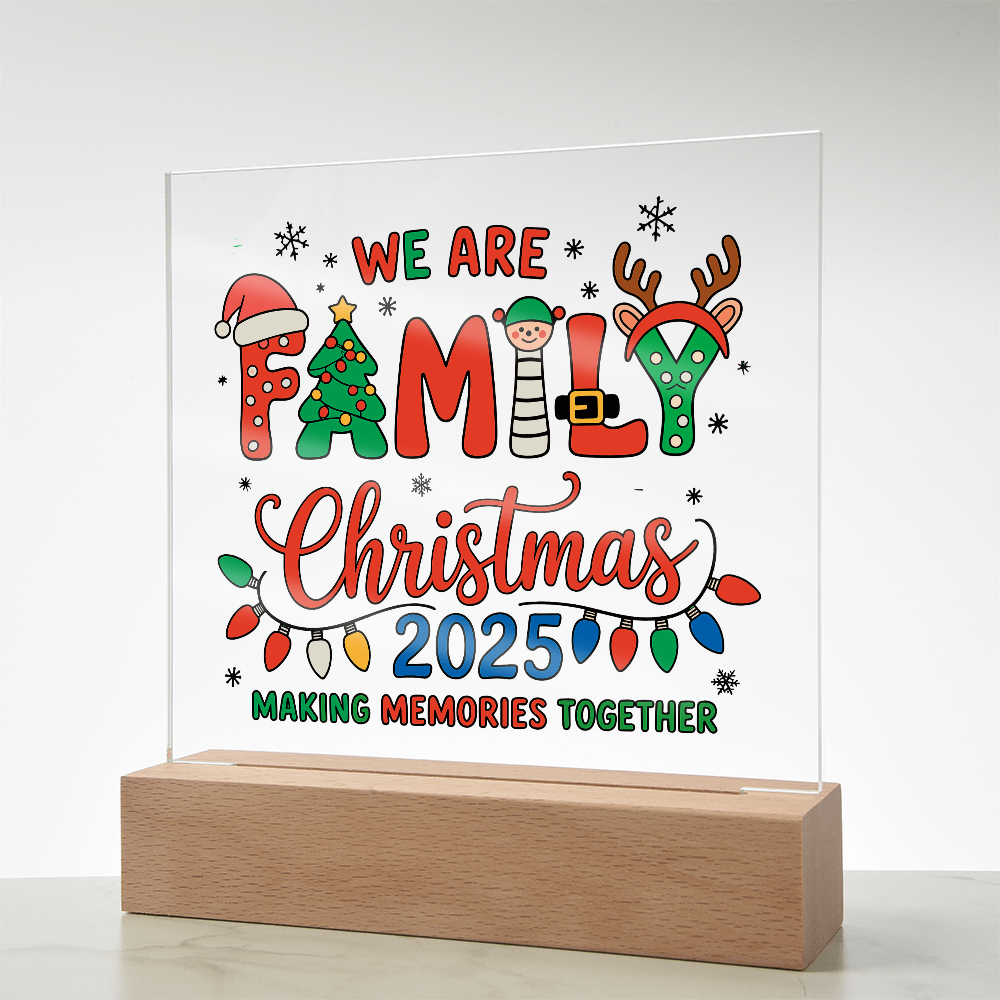 To My Family, Home Is Not A Place, It's All of Us Together