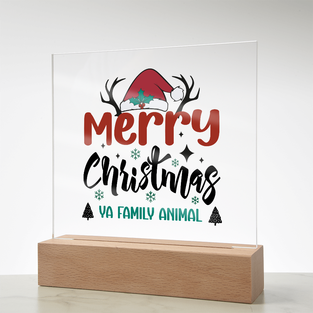 To My Family, Ya Family Animal