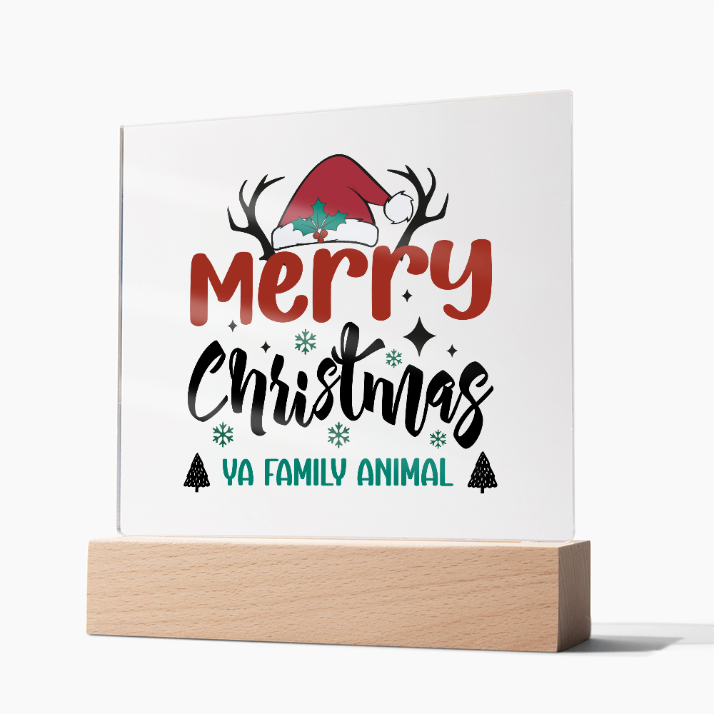 To My Family, Ya Family Animal