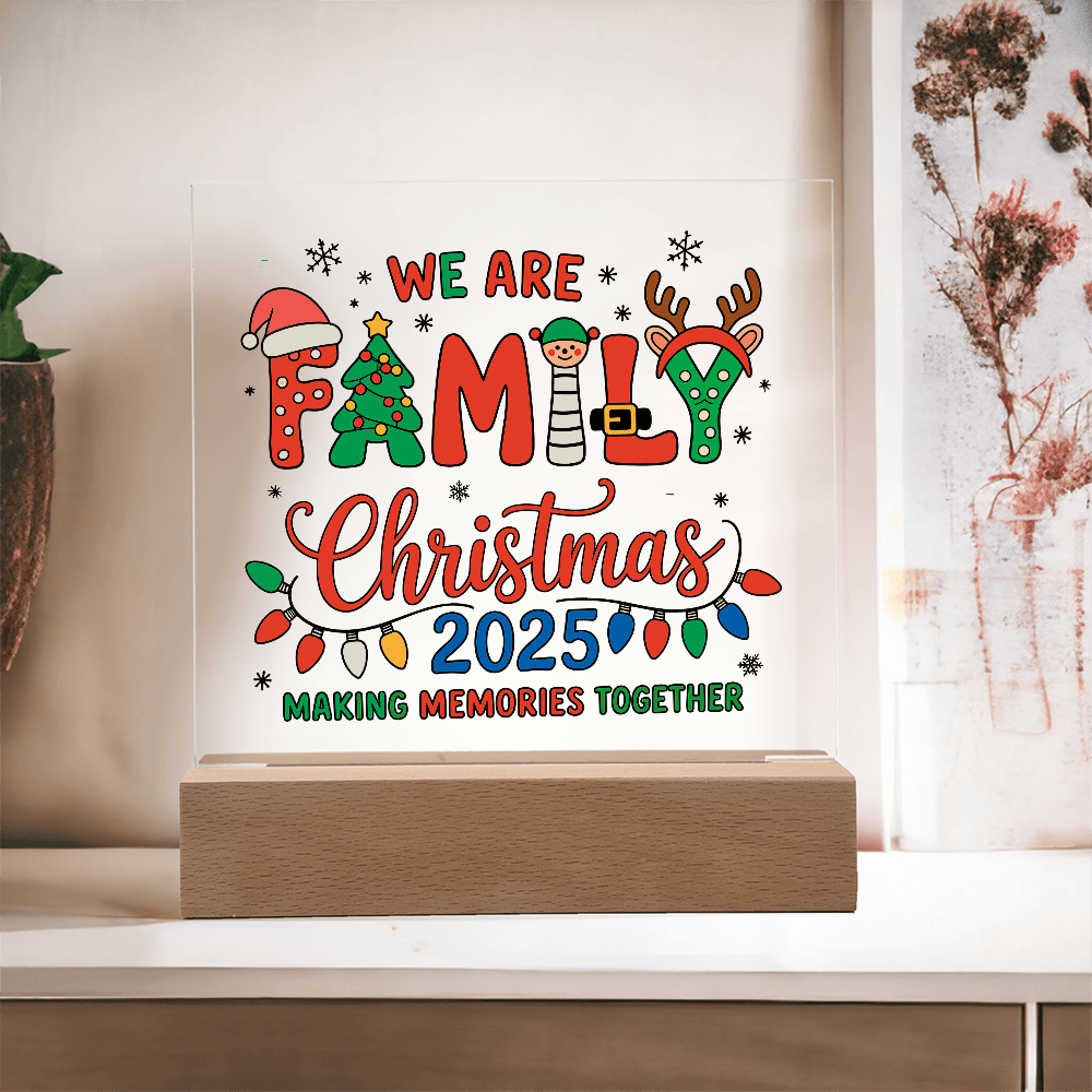 To My Family, Home Is Not A Place, It's All of Us Together