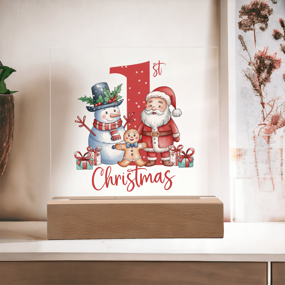 To My Son Acrylic, First Christmas