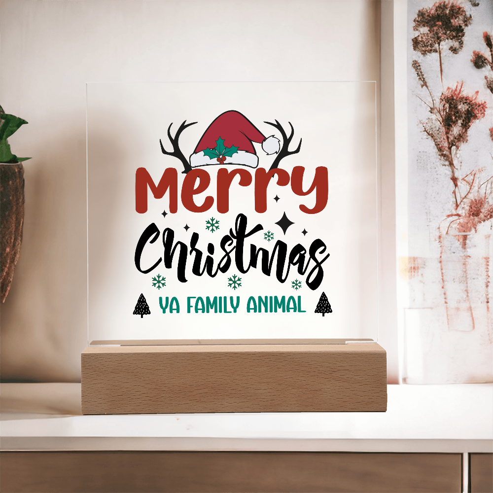 To My Family, Ya Family Animal