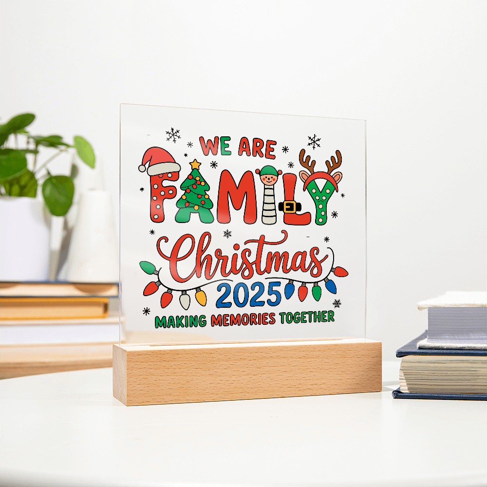 To My Family, Home Is Not A Place, It's All of Us Together