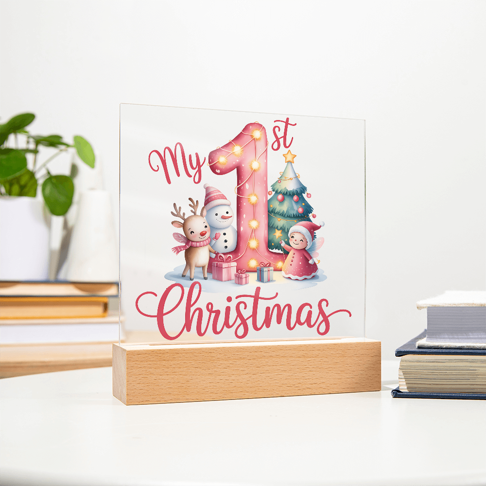 To My Daughter Acrylic, Baby´s First Christmas