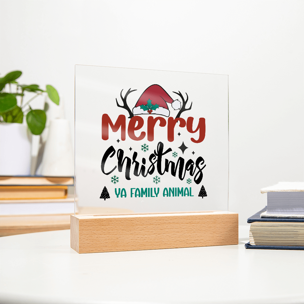 To My Family, Ya Family Animal