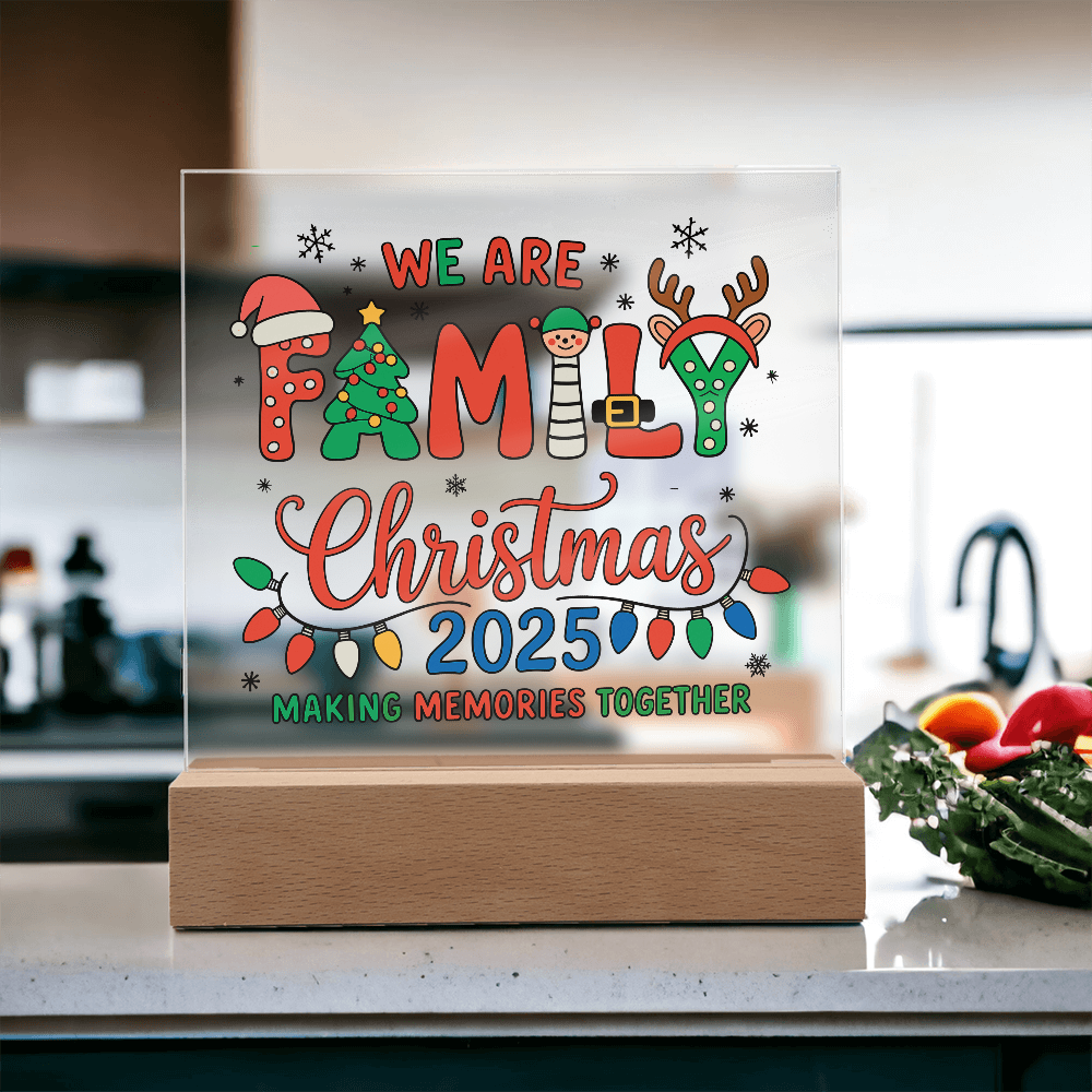 To My Family, Home Is Not A Place, It's All of Us Together