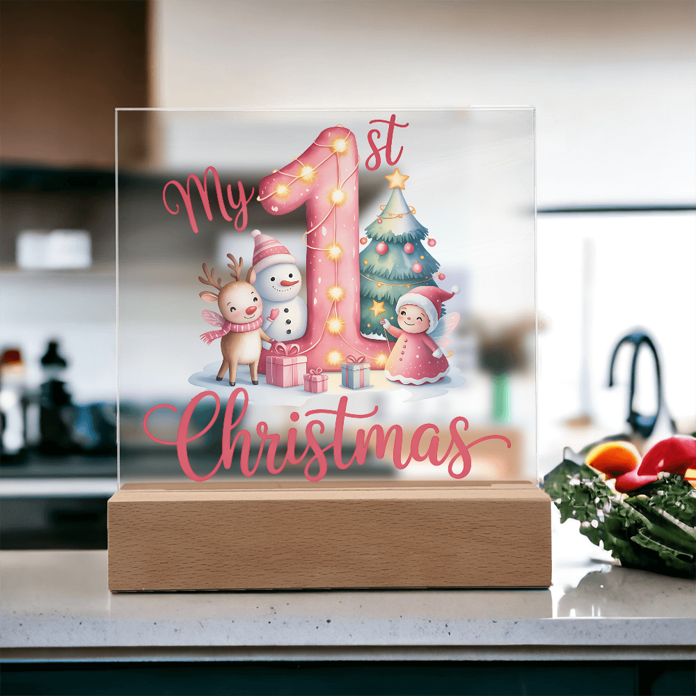 To My Daughter Acrylic, Baby´s First Christmas