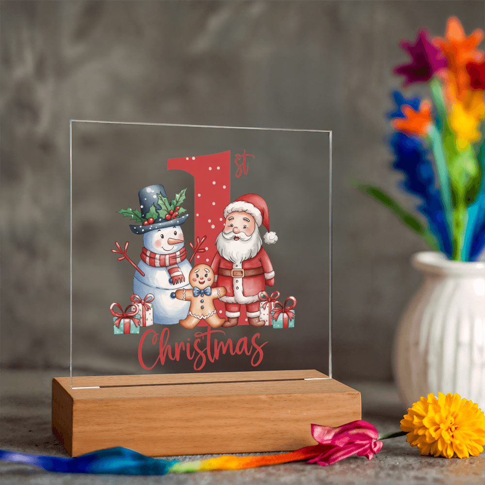 To My Son Acrylic, First Christmas