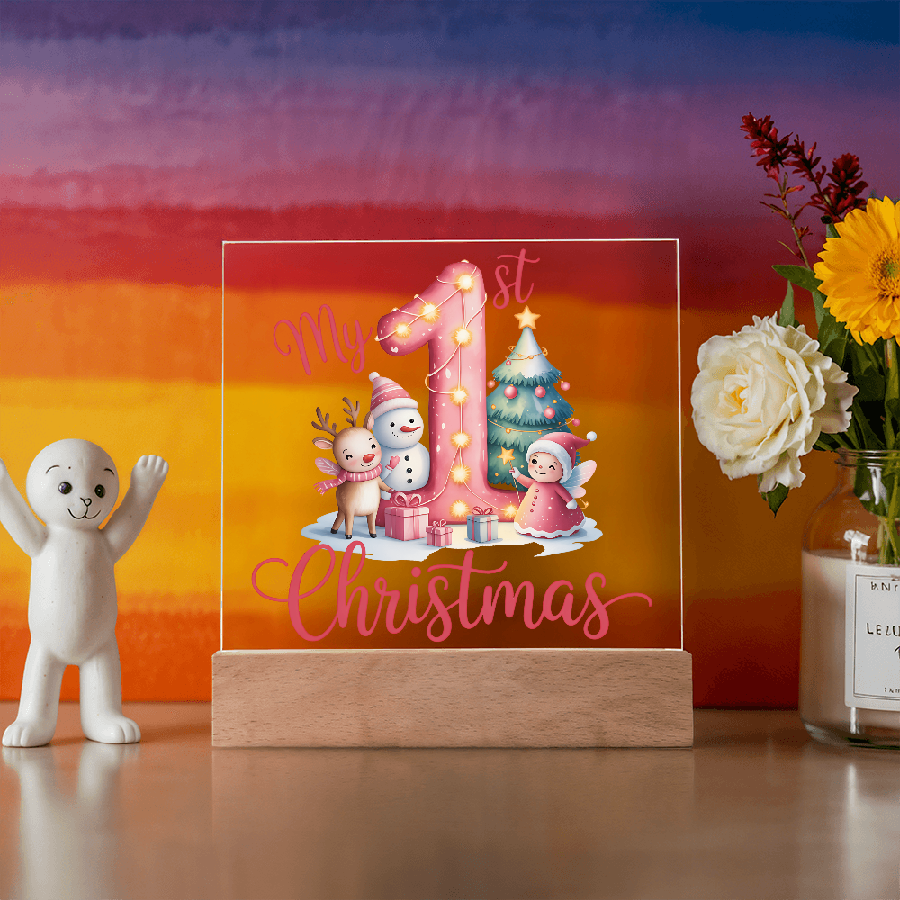 To My Daughter Acrylic, Baby´s First Christmas