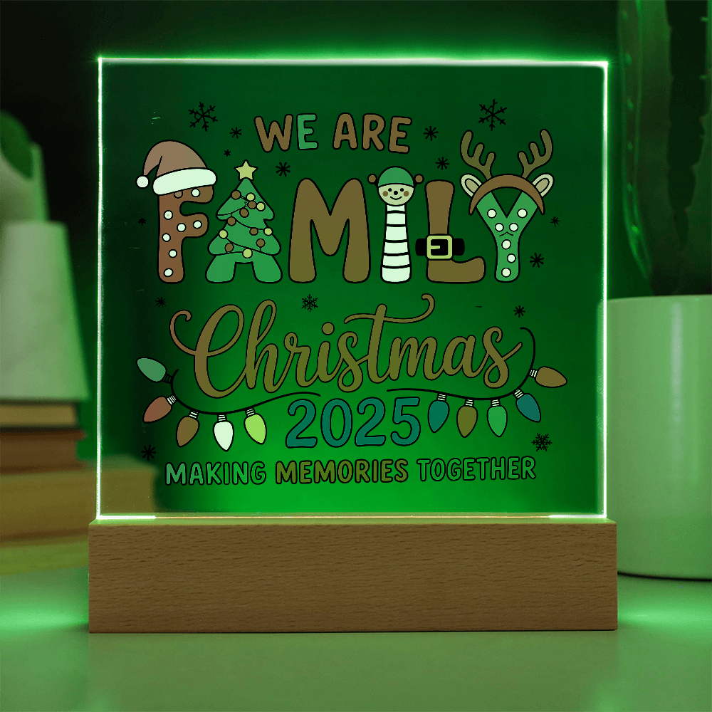 To My Family, Home Is Not A Place, It's All of Us Together