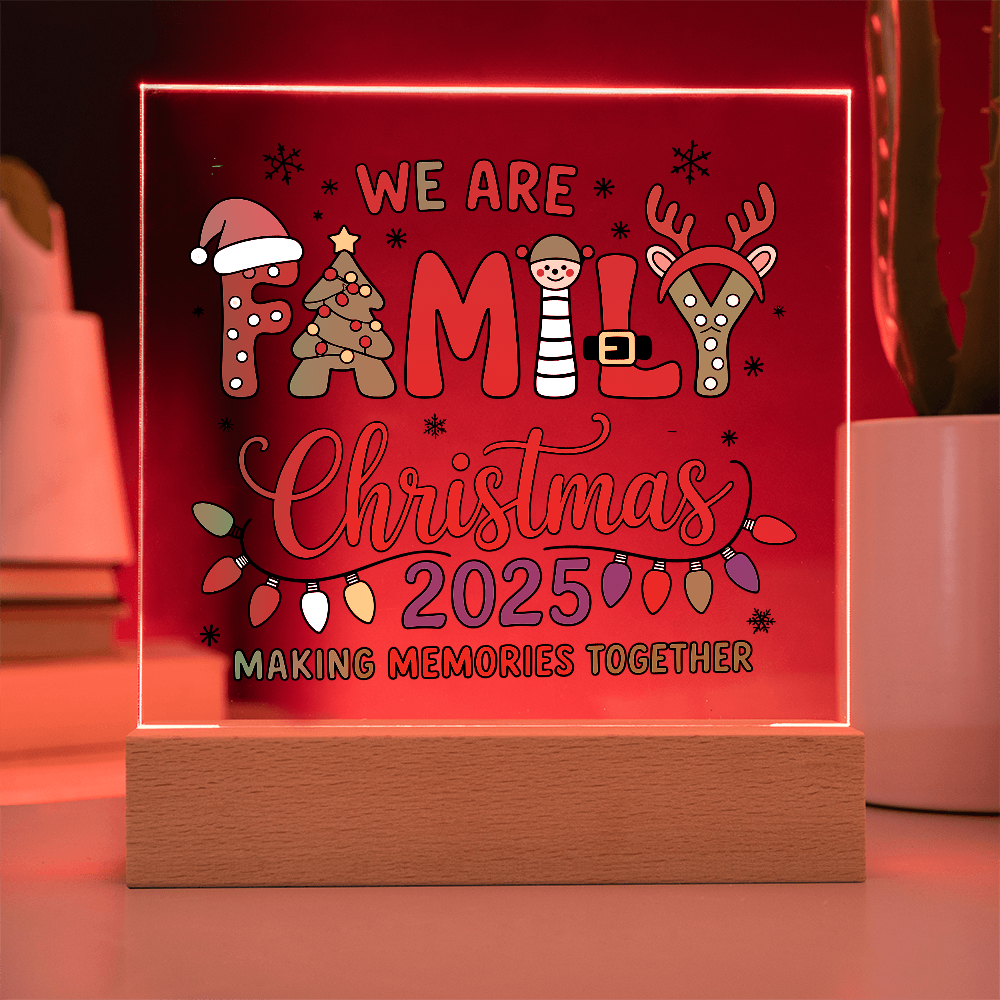 To My Family, Home Is Not A Place, It's All of Us Together