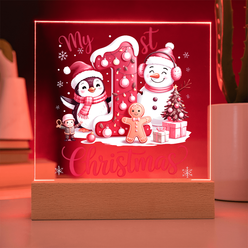 To  My Son Acrylic, My 1 Christmas