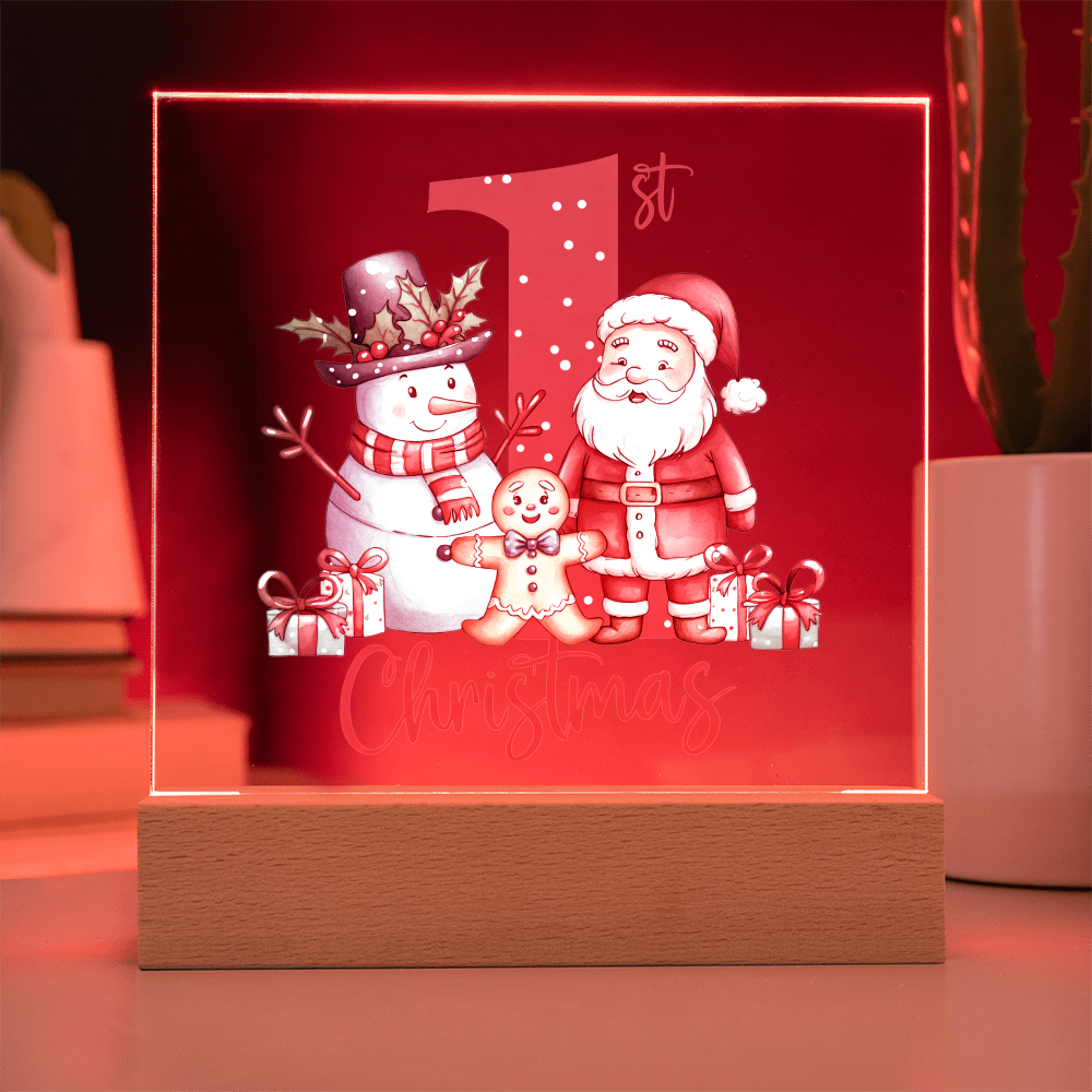 To My Son Acrylic, First Christmas