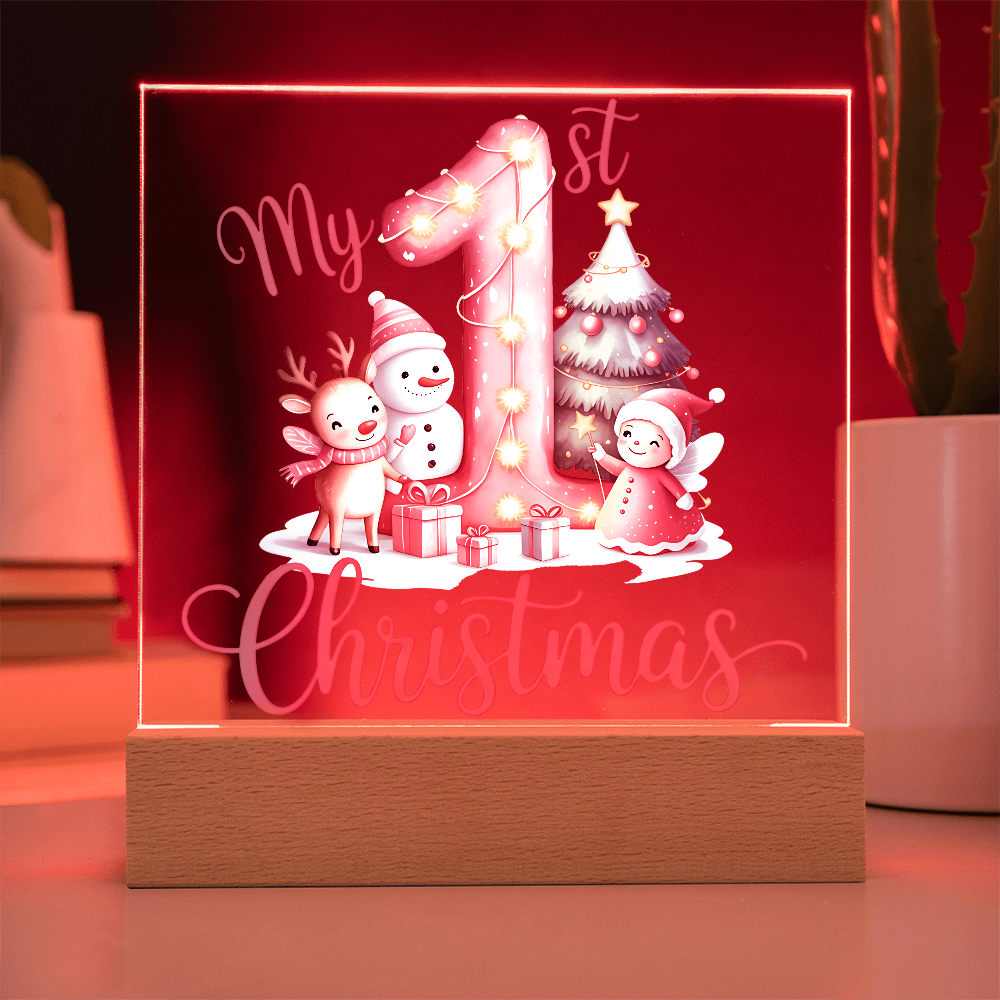 To My Daughter Acrylic, Baby´s First Christmas