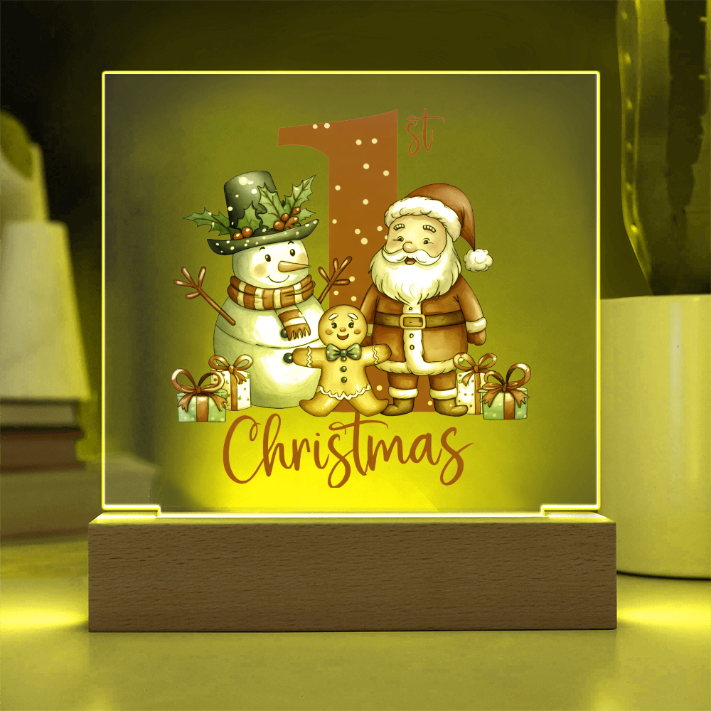 To My Son Acrylic, First Christmas