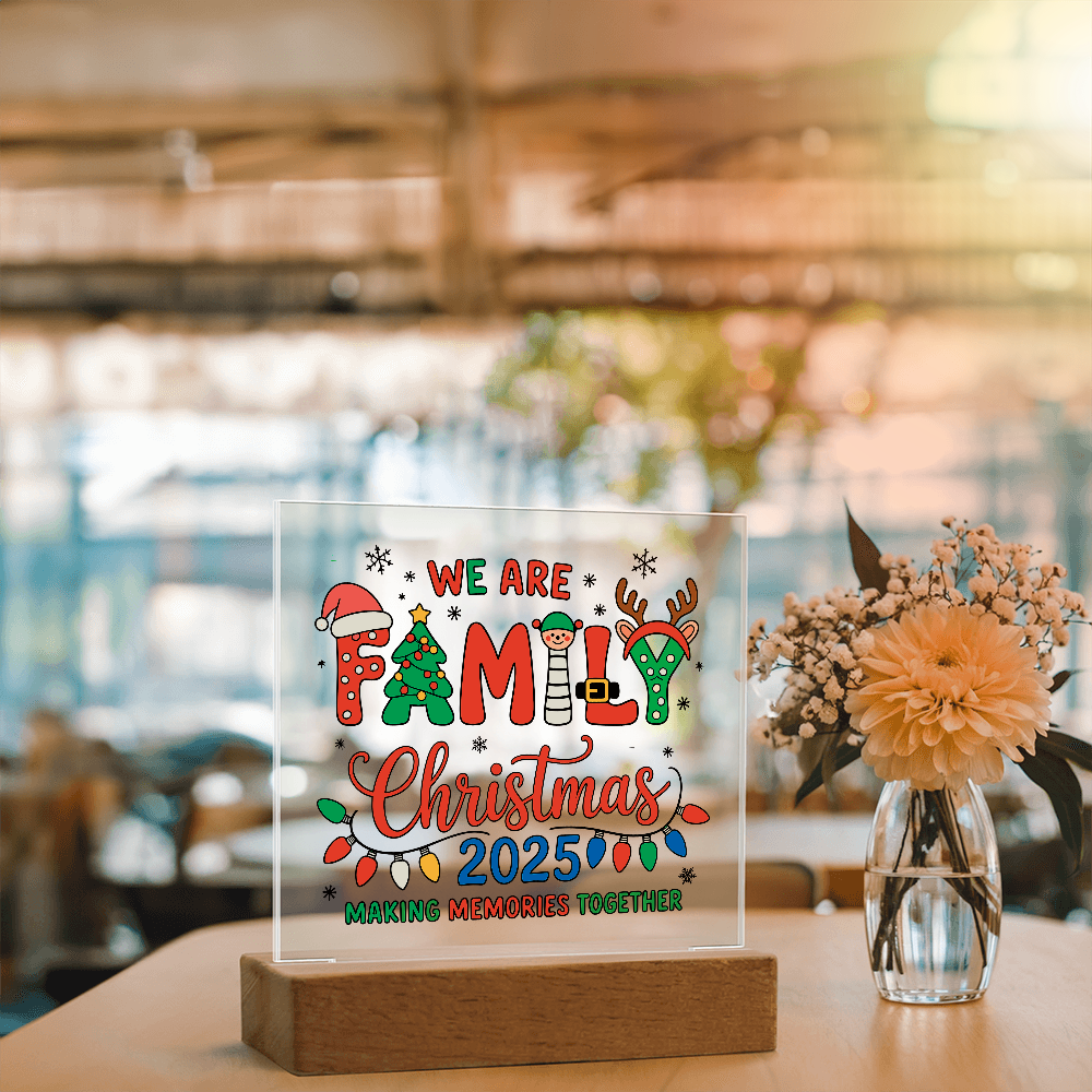 To My Family, Home Is Not A Place, It's All of Us Together