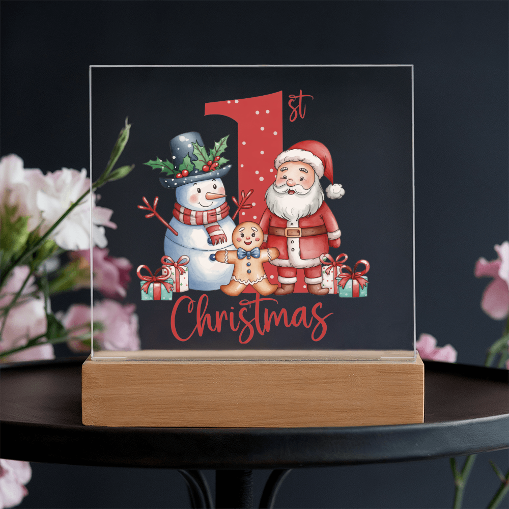 To My Son Acrylic, First Christmas