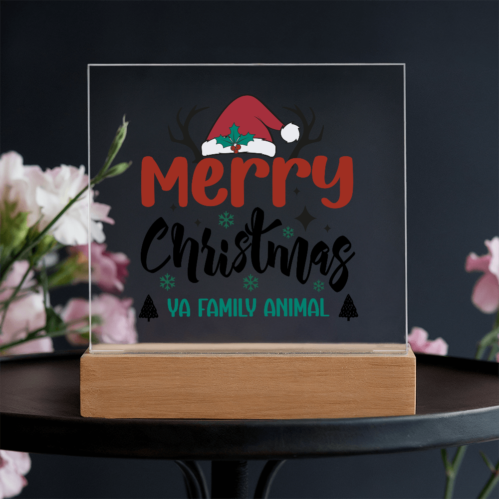 To My Family, Ya Family Animal