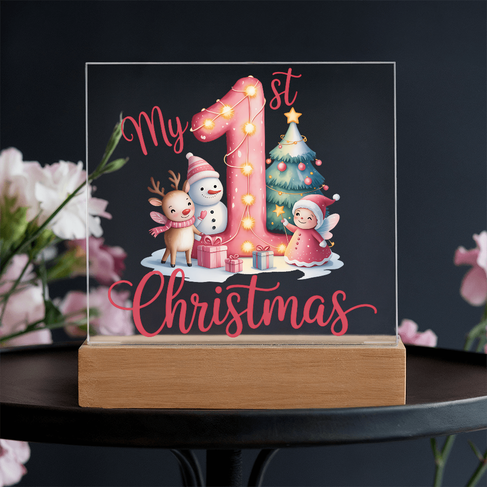 To My Daughter Acrylic, Baby´s First Christmas