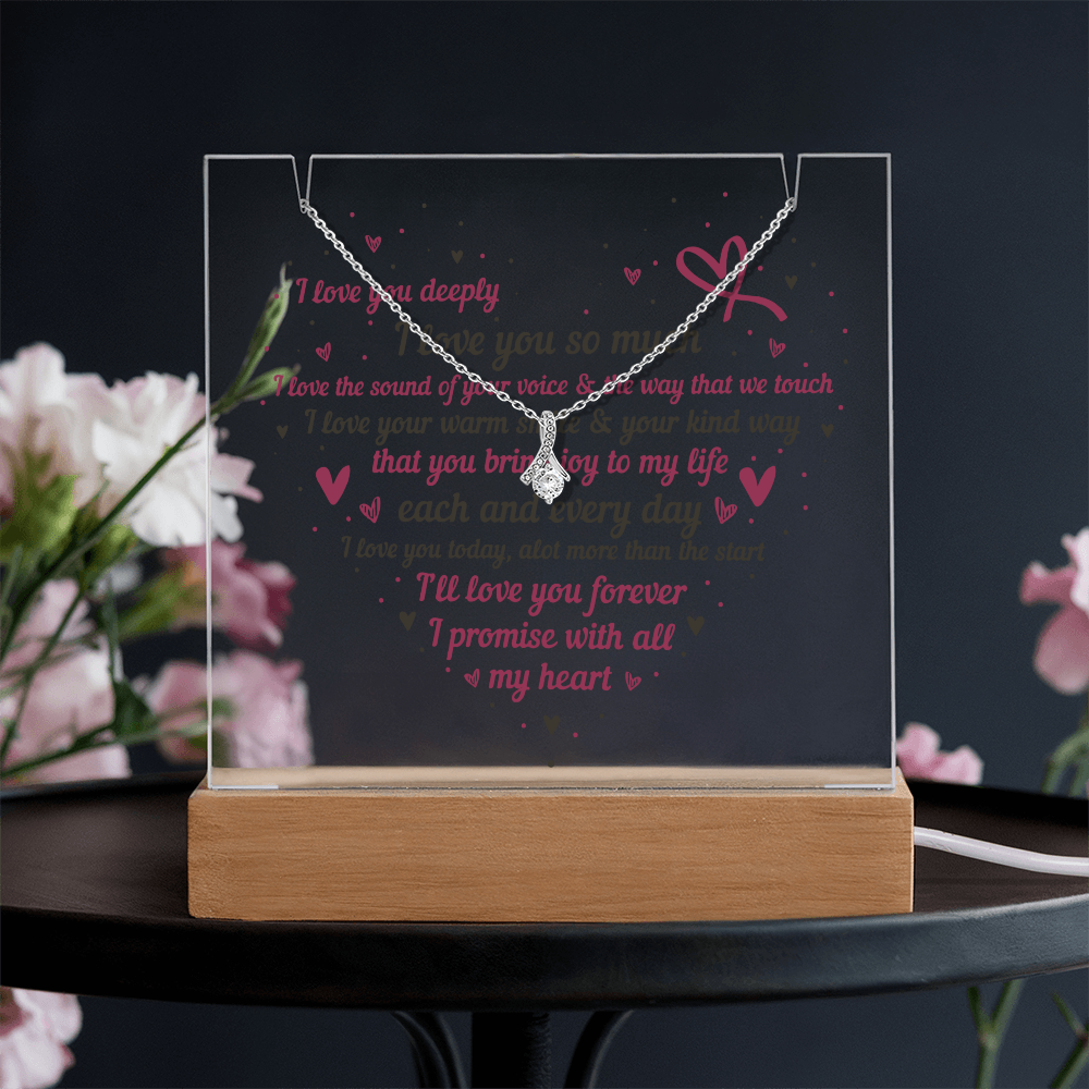 To My Future Wife, My Deepest Love, Encased in Silver/Gold